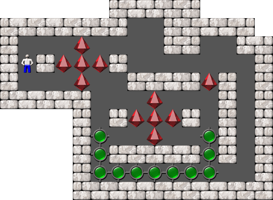 Sokoban Chuchubi 11 level 48